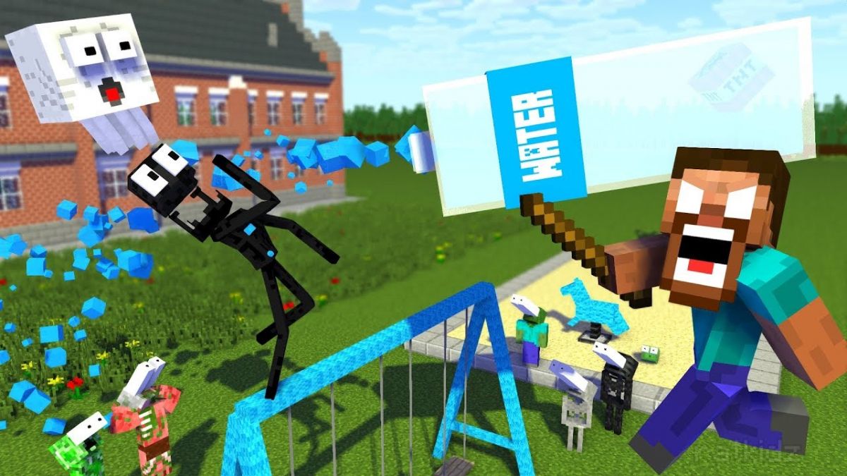 monster_school__bottle_flip_challenge_apocalypse_minecraft_animation