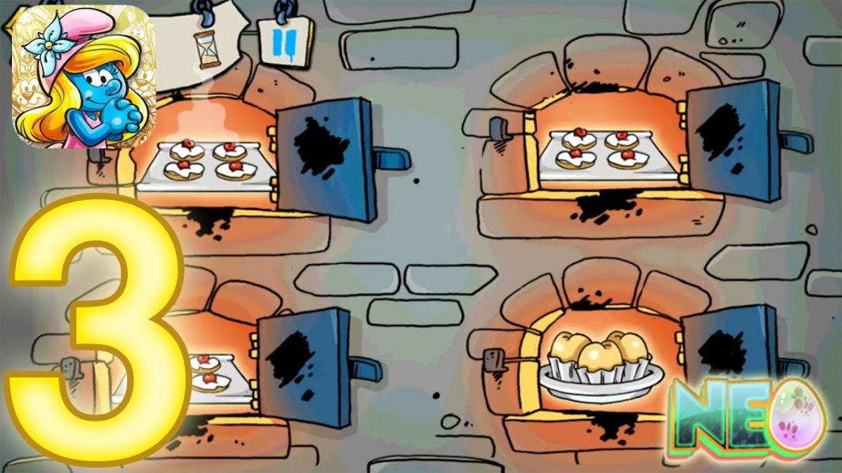 smurfs__village_gameplay_walkthrough_part_3_baking_cupcakes_(ios,_android)